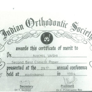 Indian Orthodontic Society Awards